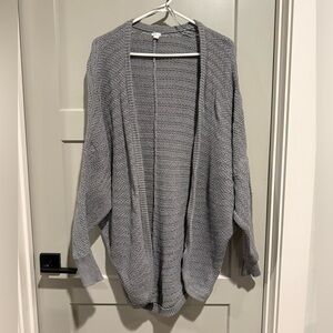 Aerie Knitted Open Cardigan - Oversized